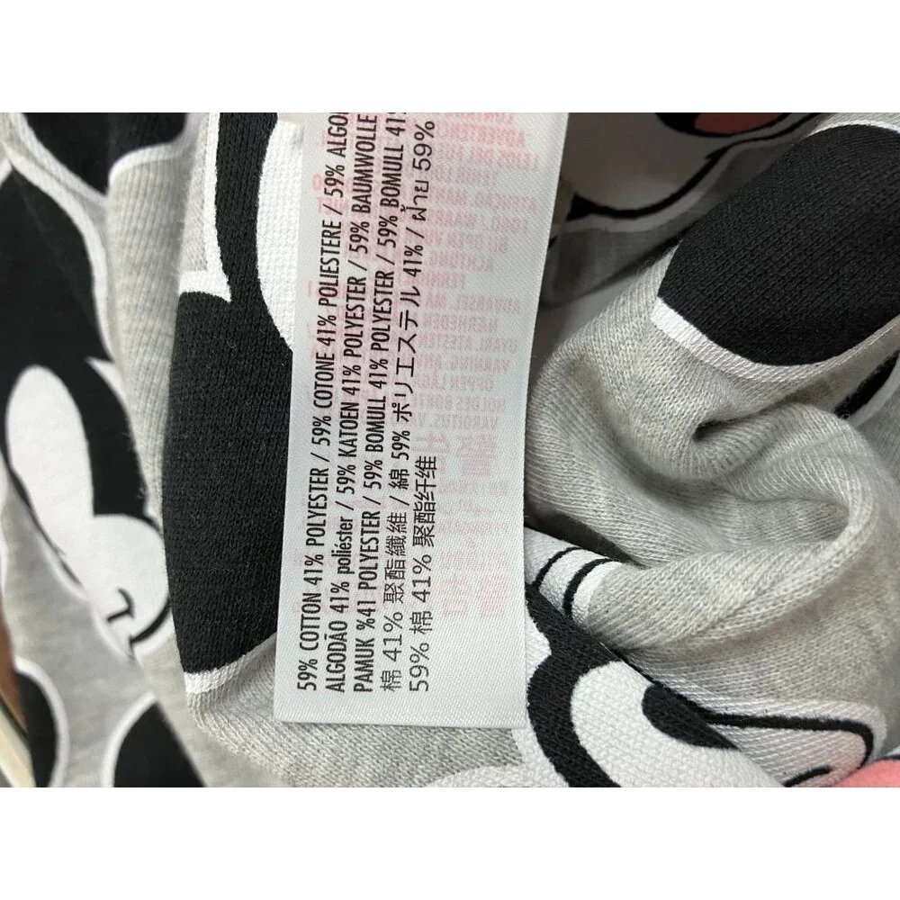 Disney Mickey Mouse Gray Jogger Sweat Pants Women's Size 2X New